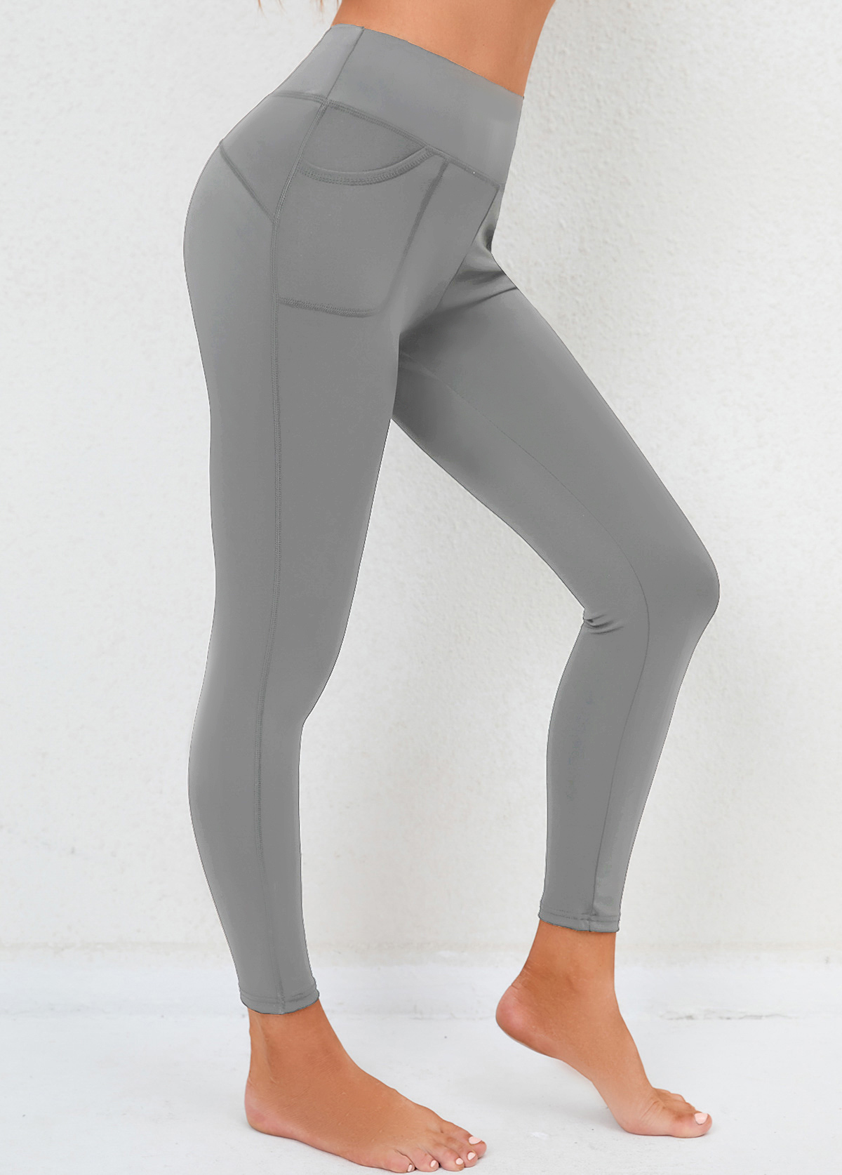 Double Side Pockets High Waisted Leggings